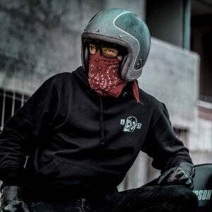 Death Rider Hoodie Black - Front