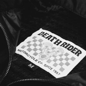 Death Rider 1957 Rain Suit- Sleeve Death Rider 1957 Rain Suit- Hashtag