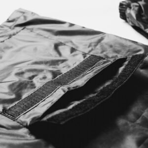 Death Rider 1957 Rain Suit- Sleeve Death Rider 1957 Rain Suit- Open Pocket