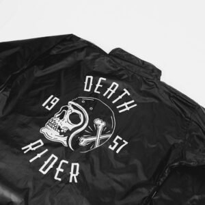 Death Rider 1957 Rain Suit- Rear Logo