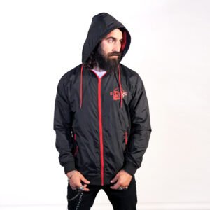 Death Rider - Windbreaker Jacket (Logo Red Front)
