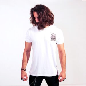 T-Shirt Loud Pipes Save Lives - White Front