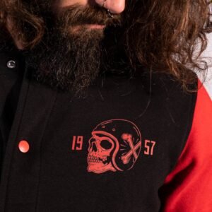 Death Rider 1957 Baseball Jacket - Logo