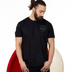 Death Rider – “FTW” T-Shirt - Grey Logo Front