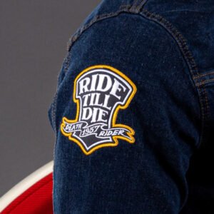 Death Rider 1957 Denim Jacket - Patch Left