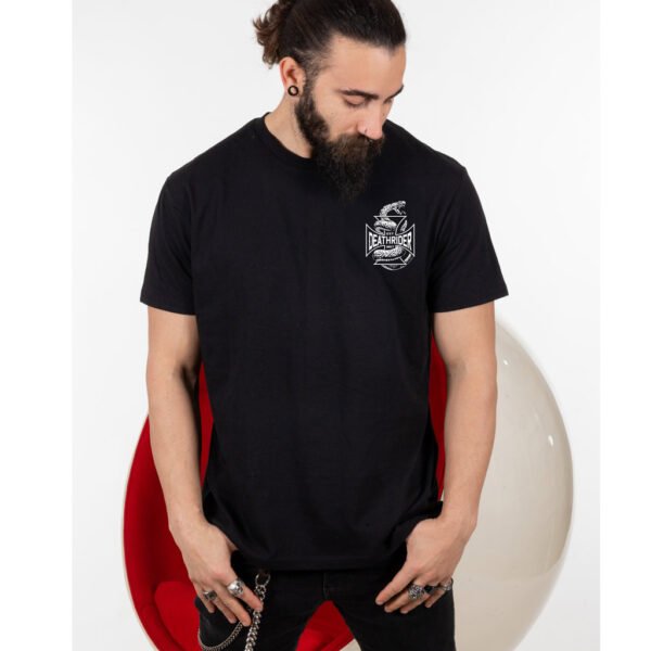 Death Rider “Cross Snake” T-Shirt - Front