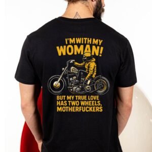 Death Rider "love One Two Wheels" T-Shirt - Zoom